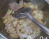 A picture of step 2 of Rogan Murgh/Chicken.
