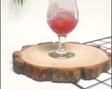 A picture of step 2 of Watermelon cooling mocktail.