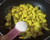 A picture of step 4 of Raw Mango Vaghariyu / Sweet & Sour Mango Pickle.