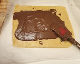 Foto del passaggio 5 della ricetta Girelle di farro con nutella e pistacchio vegan