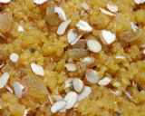 A picture of step 5 of Motichoor Laddu.