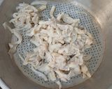 Foto langkah ke 1 dari resep Pepes Tahu Bumbu Kuning.