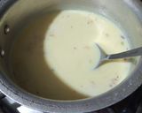 A picture of step 1 of Cheesy Shahi tukrey.