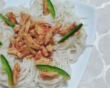 A picture of step 7 of Chicken Chow mein😋.