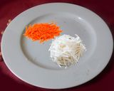 A picture of step 1 of Vermicelli Semolina veggie Idli.