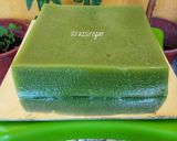 Foto langkah ke 8 dari resep Kue Lapis Pepe Pandan.