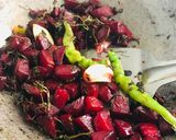 A picture of step 4 of Beetroot Chutney/Andhra style.