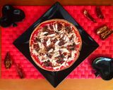 Foto del paso 4 de la receta Pizza de fit de pollo y champiñones