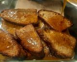Foto del paso 8 de la receta: Torrijas al horno de miel, naranja y chocolate