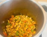 A picture of step 3 of Vegan Bhurji ~Nutri Soya Keema Masala😋~Healthy Meal Idea🤘.