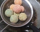 Foto langkah ke 6 dari resep Onde-Onde Pelangi.