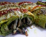 Foto del paso 10 de la receta: FILLOAS Rellenas de Champignones🍄🍄y Mozzarella al🧄Ajillo...!