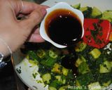 A picture of step 8 of Persian cucumber stew.