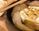 A picture of step 6 of Baked Camembert with Caramelised Onions, Bacon and Pears.