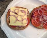 A picture of step 4 of Sandwich #4weekchallenge.