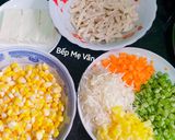 Hình bước làm 3 của món Cơm Chiên Chay Trái Thơm