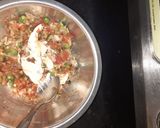 A picture of step 4 of Veg Mayo Frankie.