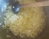 A picture of step 1 of Chicken arrabbiata stew with parmesan dumplings.
