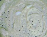 A picture of step 2 of Spring Moong dal Cheela.