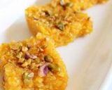 A picture of step 6 of Tasty mango burfi.