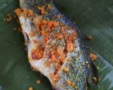 Gambar langkah 2 resipi Siakap Bakar Cicah Sambal Kicap.