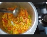 A picture of step 3 of Anda Maghaz Masala.