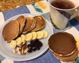 Foto del paso 4 de la receta: Panqueques de banana y salvado de avena