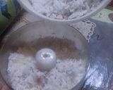 A picture of step 2 of Coconut Rice Barfi.