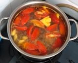 Hình bước làm 3 của món Bún chả cá sa tế