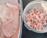 Foto del paso 1 de la receta Empanadillas de Jamón York, Queso y bechamel