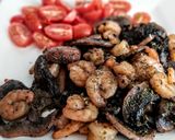 Foto del paso 2 de la receta: PORTOBELLO🍄Y🍤Camarones al Ajillo...!