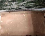 A picture of step 7 of Choco chip ombre cake (eggless).