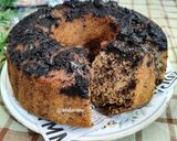 Foto langkah ke 6 dari resep Cake / Bolu Kukus Pisang coklat.