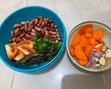 Foto langkah ke 1 dari resep Sayur Kacang Jago.