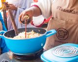 A picture of step 2 of Teriyaki rice.