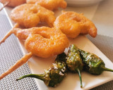 Foto del paso 7 de la receta: Brocheta de Buñuelos de Langostinos