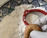 صورة لخطوة 8 من وصفة غريبة/بسكويت البندق المُنكَّه بالهيل والشوكولاتة