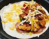 Csirkés quesadilla avokádókrémmel recept fázis 3 fotója