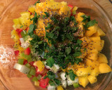 Foto del paso 4 de la receta: Taboule de quinoa con mango y hierbabuena