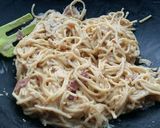 Foto langkah ke 6 dari resep Spagethi carbonara.