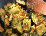 Foto langkah ke 3 dari resep Terong,teri,tempe pedas ala warteg.