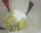 Foto del paso 3 de la receta: Puré de patata con setas y huevo escalfado