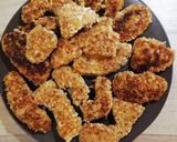 Une image de l'étape 5 de Burger au filet de poulet pané maison.