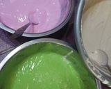 Foto langkah ke 4 dari resep Bolu lapis pelangi.