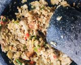 Foto langkah ke 2 dari resep Sambal tempe kemangi.