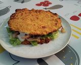 Kettő az egyben (édesburgonyás, zöldséges lapok töltve) recept fázis 4 fotója
