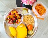 A picture of step 2 of Mango Chatpata Salad (Masala Bundi with Mango salad) 🥗.