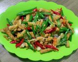 Foto langkah ke 4 dari resep Tumis Buncis Tempe.
