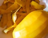 A picture of step 1 of Spicy Grilled Mangoes.