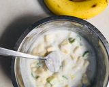 કાકડી કેળા નુ રાયતુ (Kakdi Banana Raita Recipe In Gujarati) રેસીપી સ્ટેપ3ફોટો